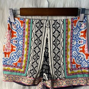 Flying Tomato Muti Print Shorts